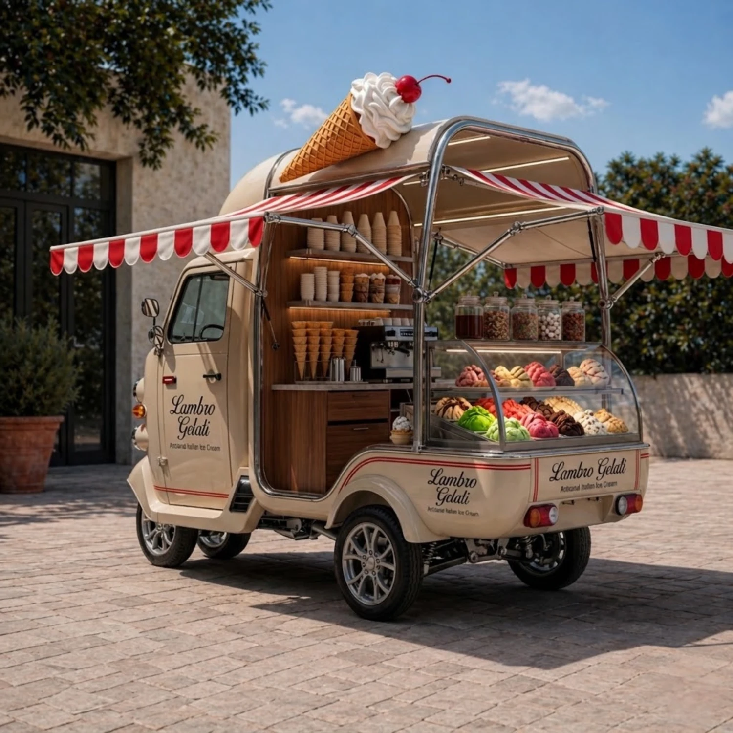 Lambro Atelier — Gelato vehicle, bespoke craftsmanship