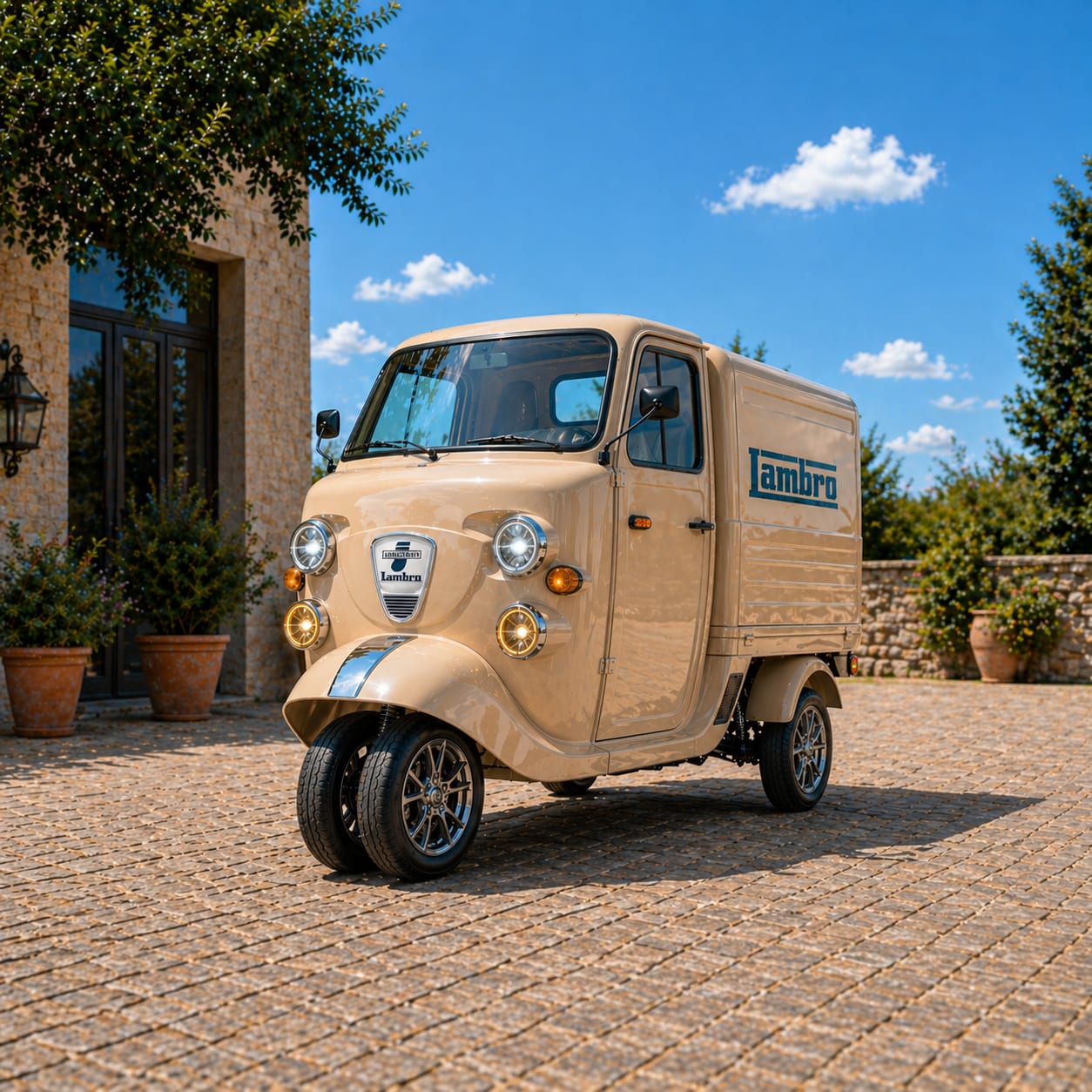 Lambro 2027 — new model, four wheels, electric